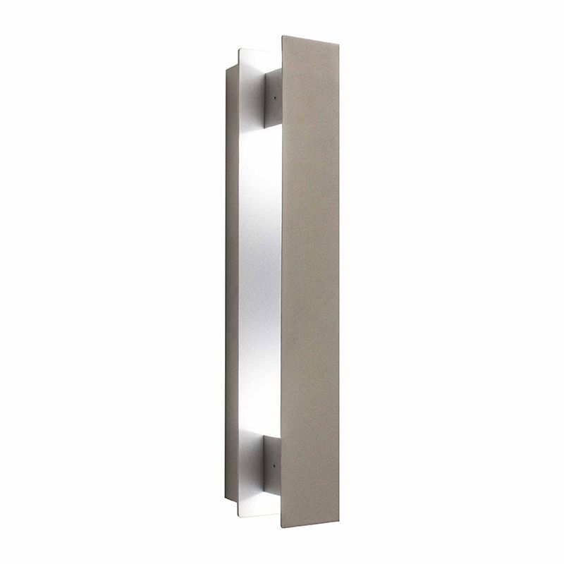Westgate Crest Wall Scone Cover, Still Type , Silver, Outdoor Lighting, Silver Finish