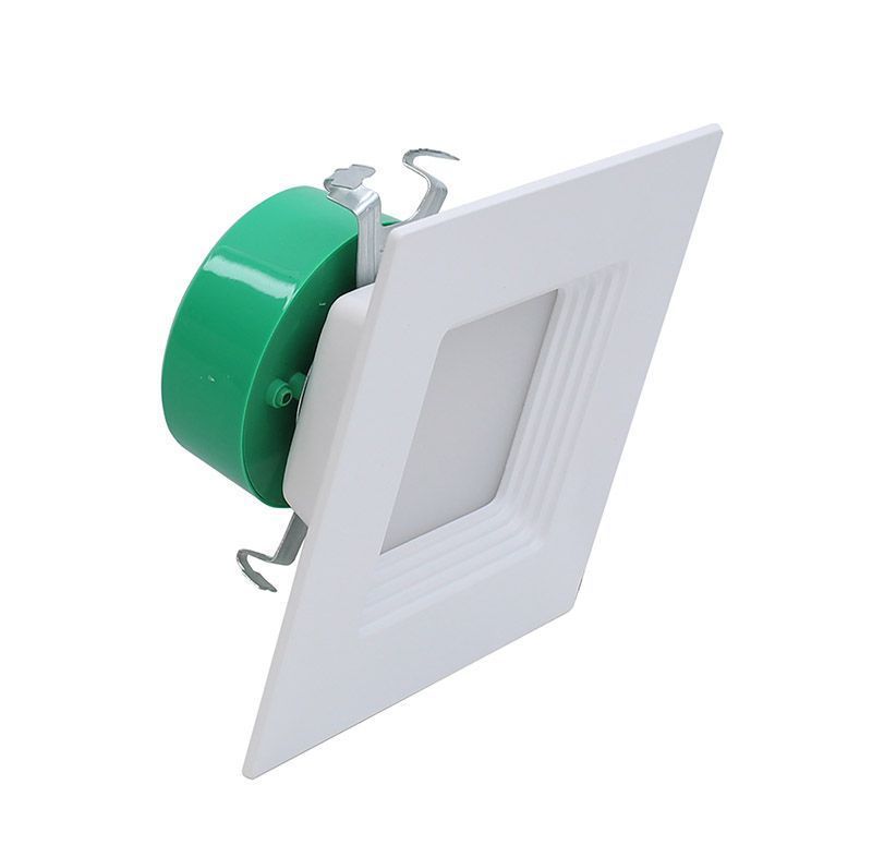 Westgate 4In LED Recess Trim, Baffle, 10W 700 Lumens 27/30/35/40/50K, Dimmable, ES, Residential Lighting, 10W, 700 Lumens, 27K/30K/35K/40K/50K, White Finish