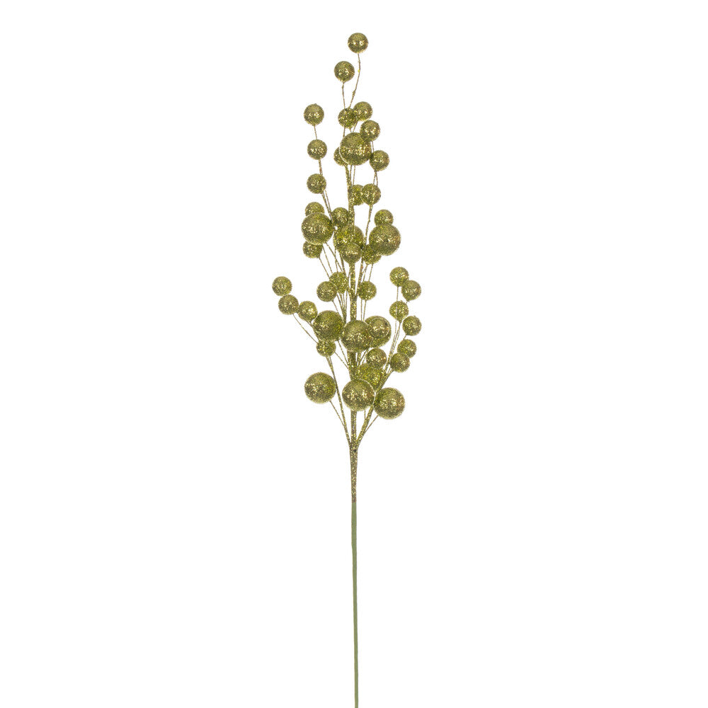 Vickerman 27" Lime Multi Ball Glitter Spray 4 per bag.