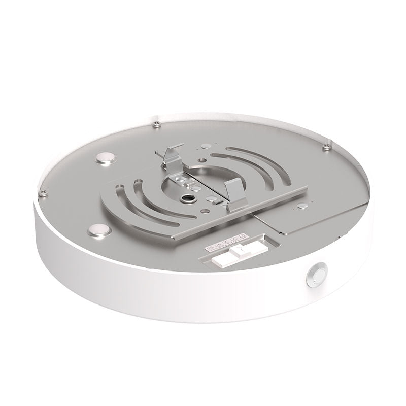 Westgate 7In Snap Flush-Mount Disk 5Cct 120-277V Dual Dim, E26, Emergency Backup Installed, Residential Lighting, 14W, 1000 Lumens, 27K/30K/35K/40K/50K
