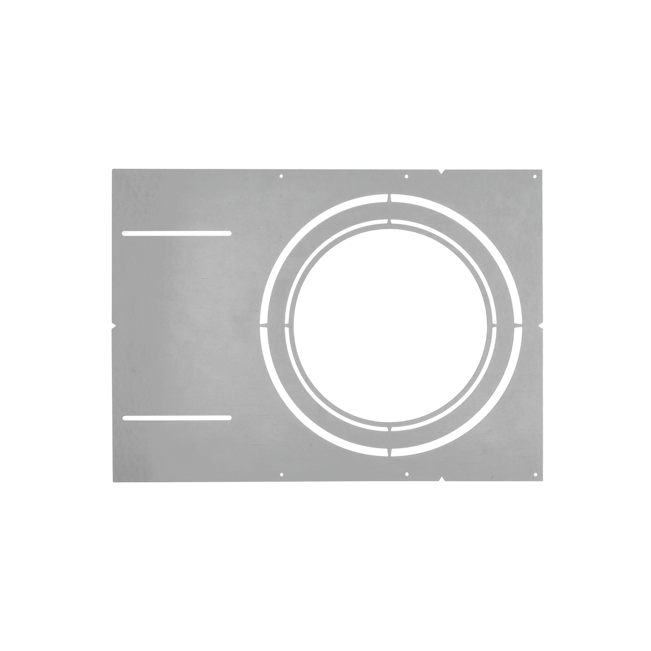 ASD Lighting New Construction Flat Mounting Plate with an Asymmetric Round holes 8-10-12inch 6pack