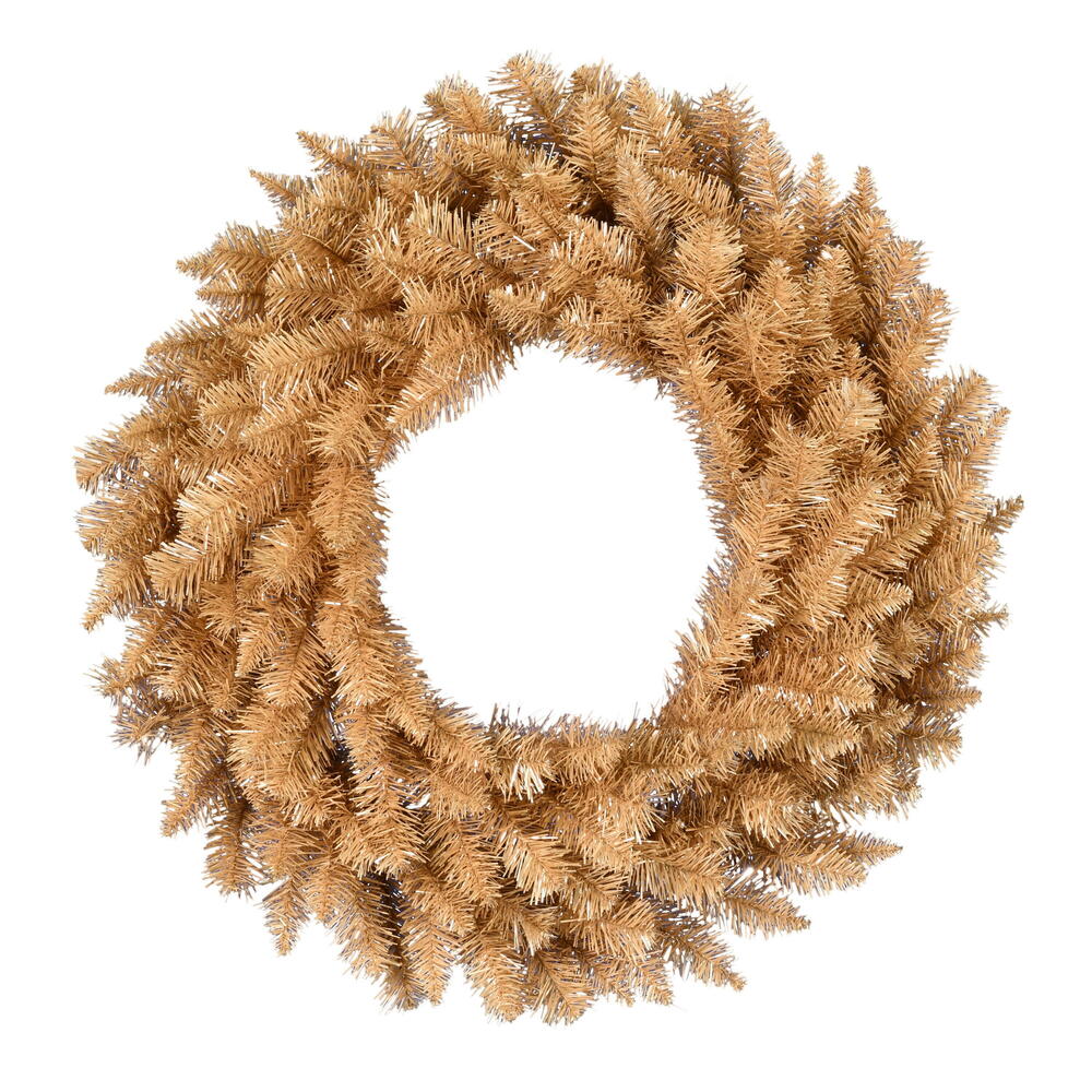 Vickerman 24" Gold Fir Artificial Christmas Wreath Unlit