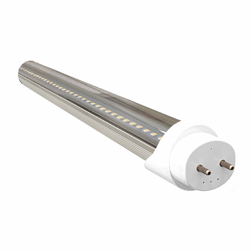 Westgate T8 Aluminum W. Gold, Universal Pro A+B,2Ft, Frosted Fi Lumens, 10W, 130 Lumens/W, 40K, Commercial Indoor Lighting, 10W, 1300 Lumens, 5000K, Clear 0~10V Dimmable