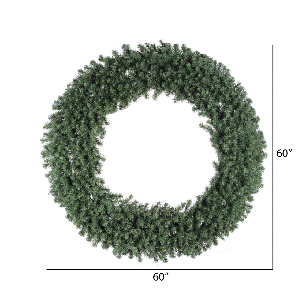 Vickerman 60" Douglas Fir Artificial Christmas Wreath Unlit
