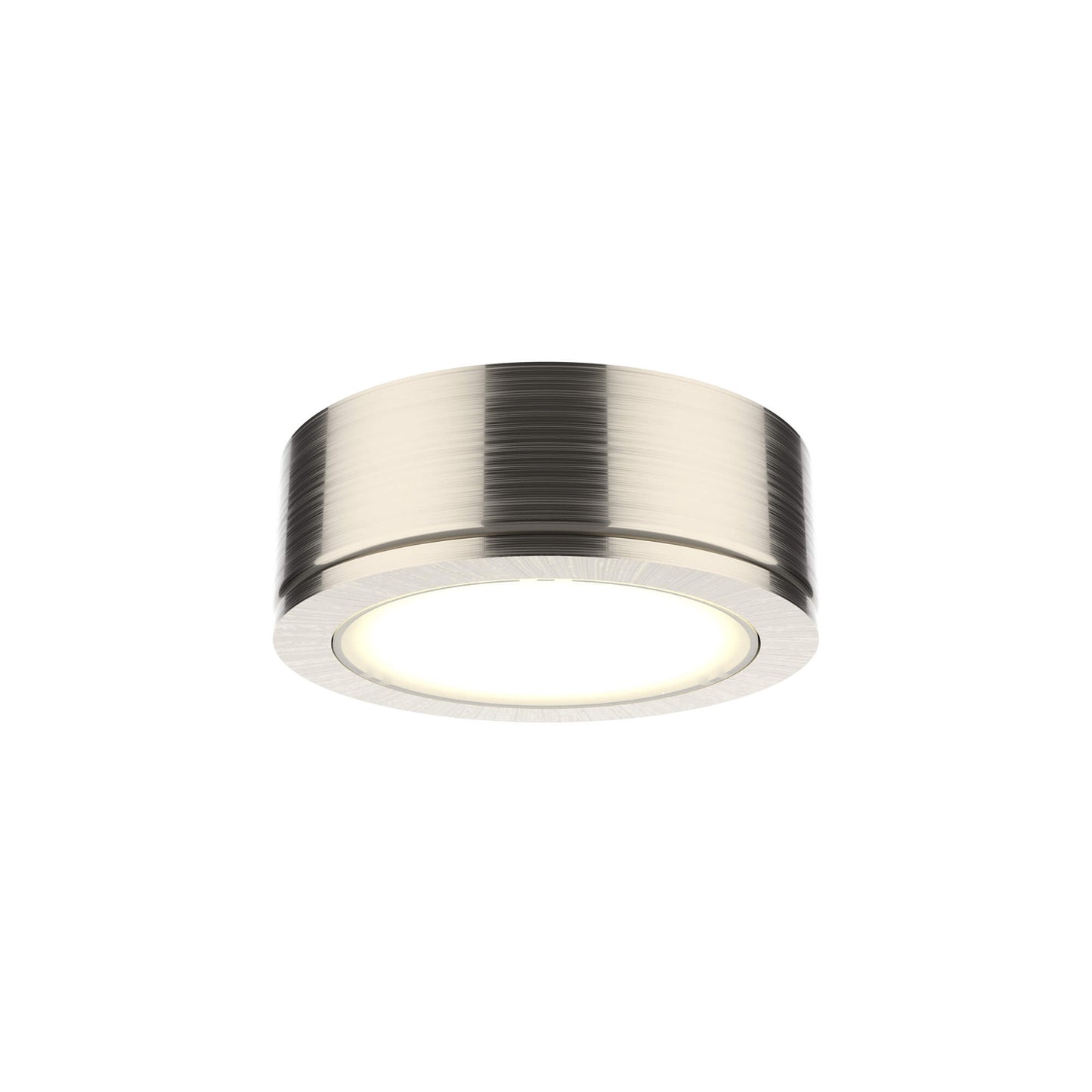 DALS 2.75" Power LED Under Cabinet Puck Light, Dimmable Under Cabinet Light, 4W 235 Lumens, 120V