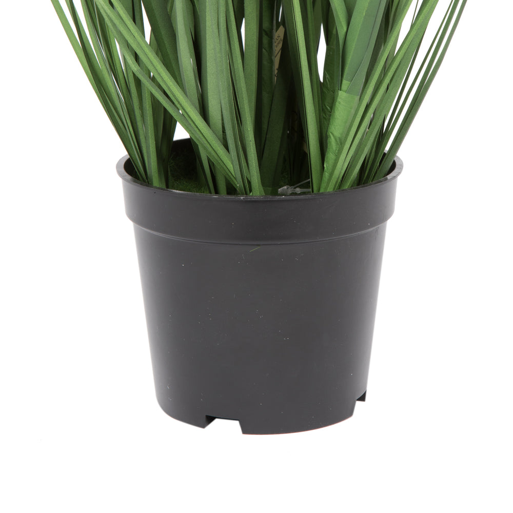 Vickerman 24" Artificial Potted Green Grass.