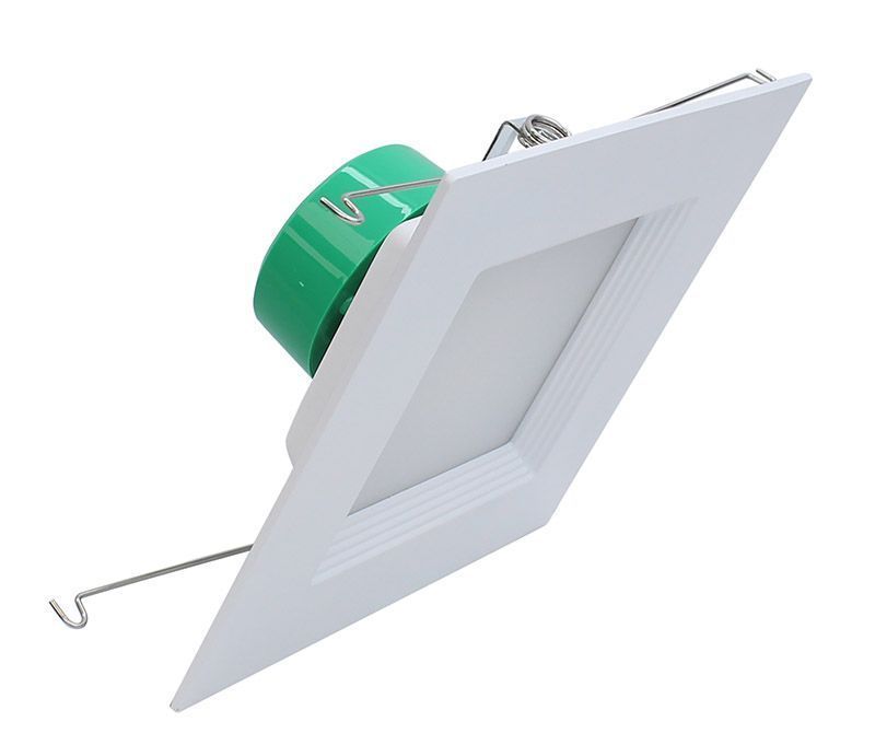 Westgate 6In LED Recess Trim, Baffle, 15W 1155 Lumens 27/30/35/40/50K, Dimmable, ES, Residential Lighting, 15W, 1155 Lumens, 27K/30K/35K/40K/50K, White Finish