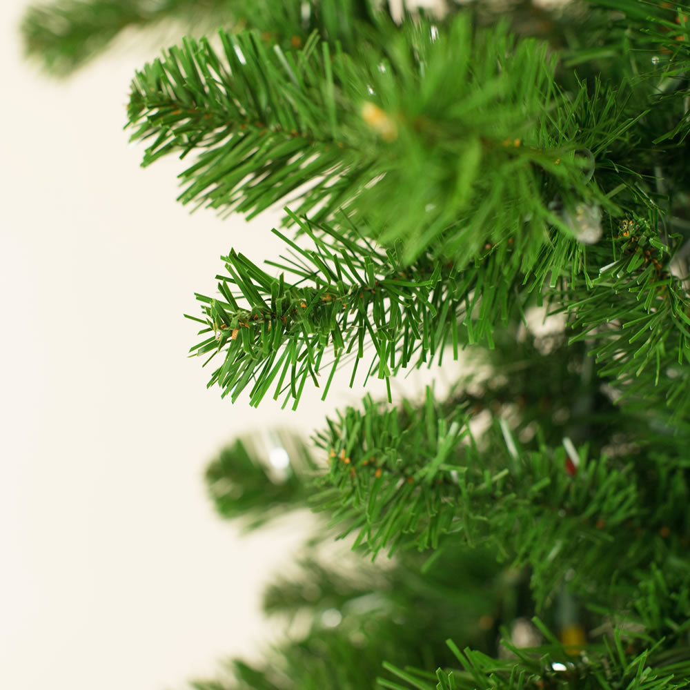 Vickerman 9' Green Upside Down Artificial Christmas Tree Dura-Lit® Multi-Colored Lights