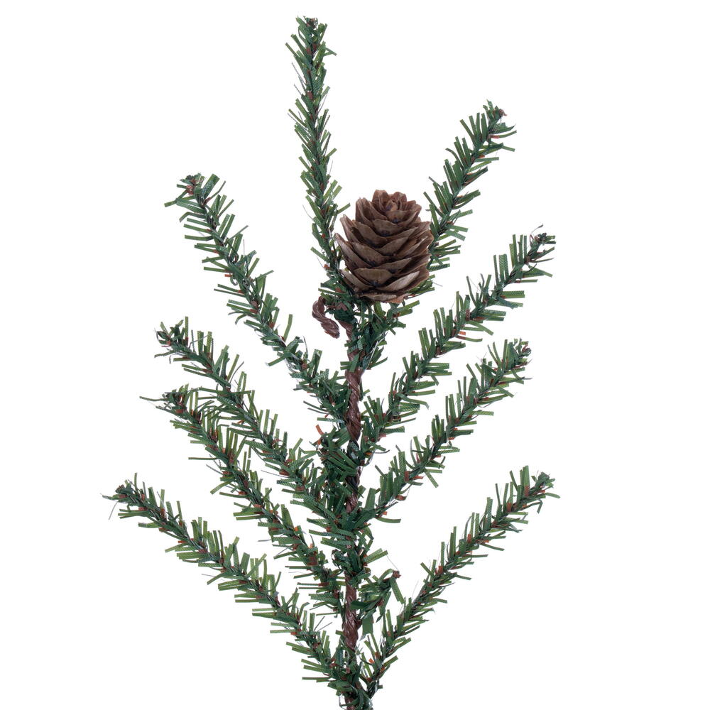 Vickerman 18" Carmel Pine Artificial Christmas Tree Unlit