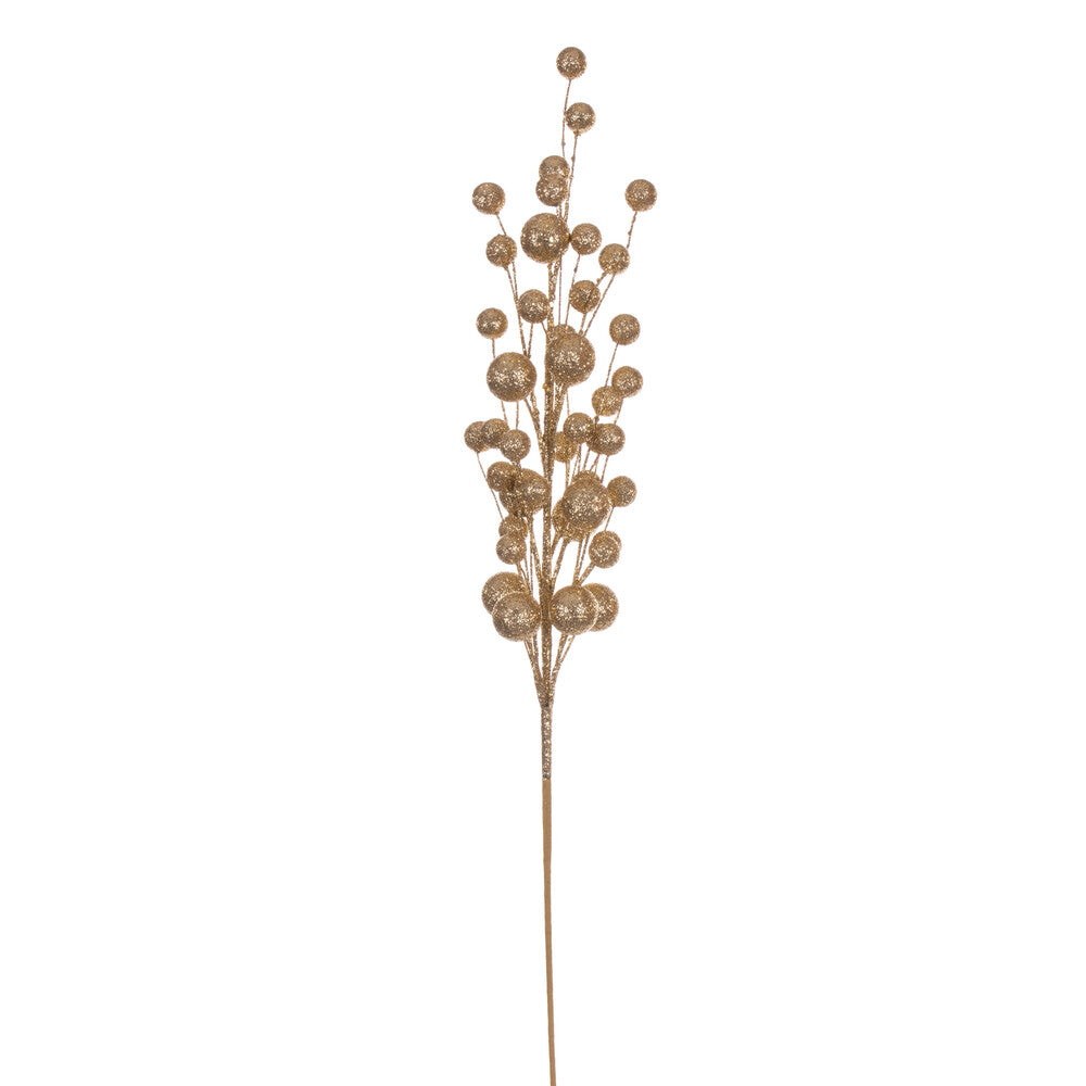 Vickerman 27" Gold Multi Ball Glitter Spray 4 per bag.