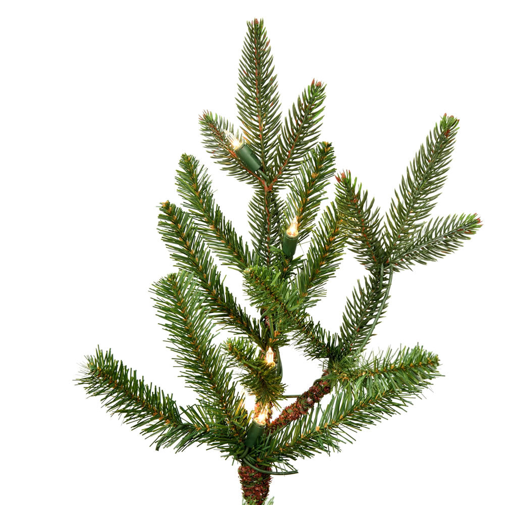 Vickerman 9' x 68" Douglas Fir Artificial Christmas Tree Clear Dura-lit Lights