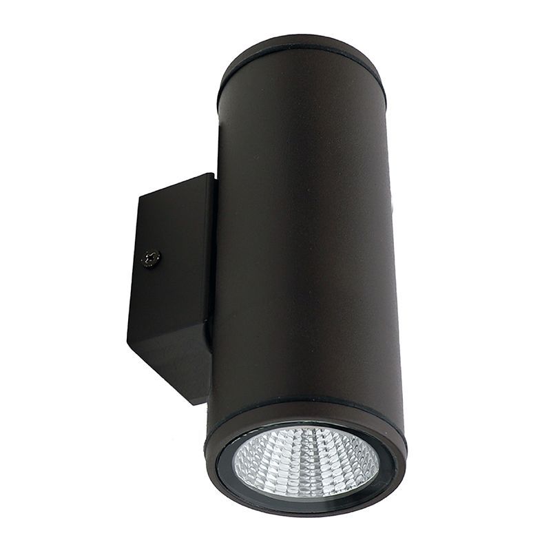 Westgate 2In Wall Cyl. U/D 12V 10W 1000 Lumens 3Cct 30/40/50K - Orb, Landscape Lighting , 10W, 1000 Lumens, 30K/40K/50K, Bronze Finish