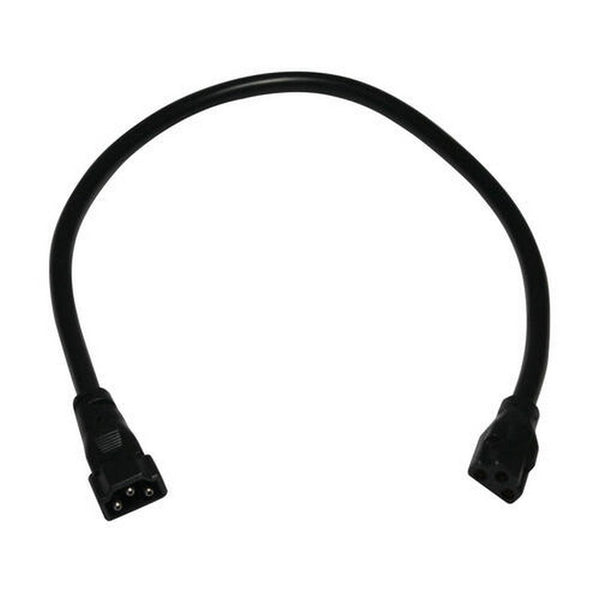 Westgate 12 Inch Linking Cable For Bronze UCA Series - Black Color, Undercabinet Lighting