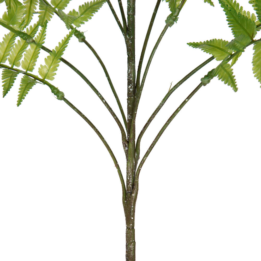 Vickerman 33.5" Green Artificial Jungle Fern Leaves Spray 2 per bag.