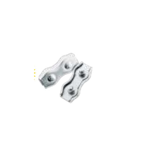 Westgate 5/32In 4MM Duplex 2-Post Wire Rope Clip Cable Clamp, Commercial Indoor Lighting