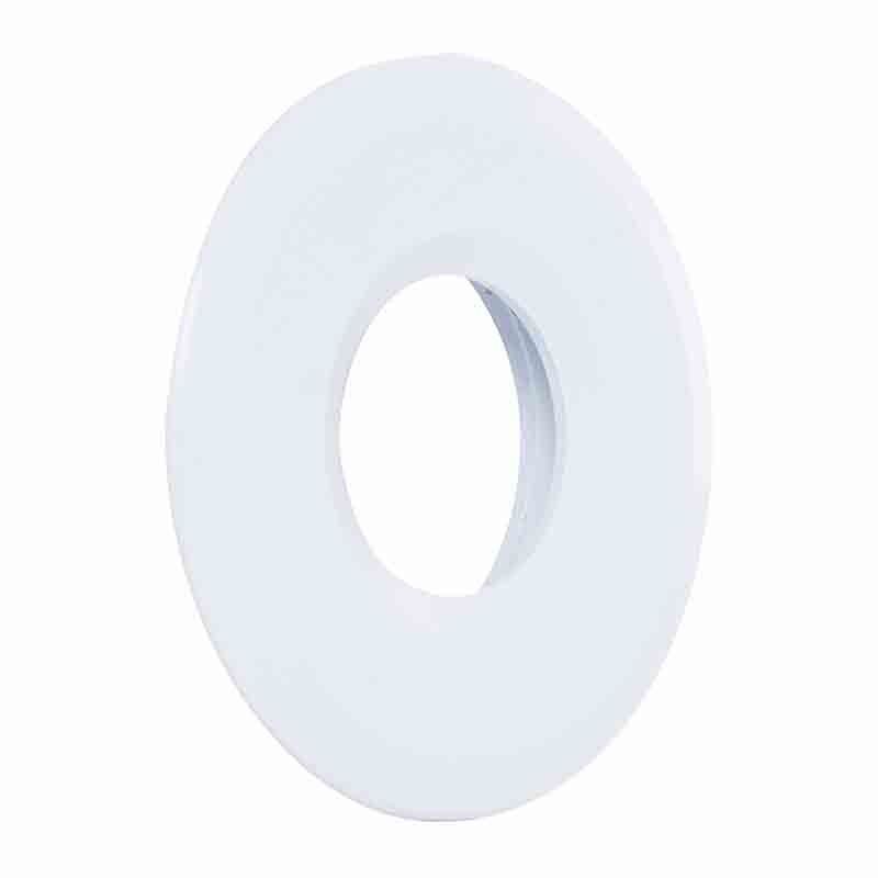 Westgate Round Aluminum Trim, Ø45MM, White, Landscape Lighting, White Finish