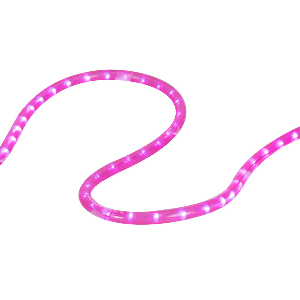 Vickerman 150' x .5" Pink LED Rope Light Spool 120 Volt.