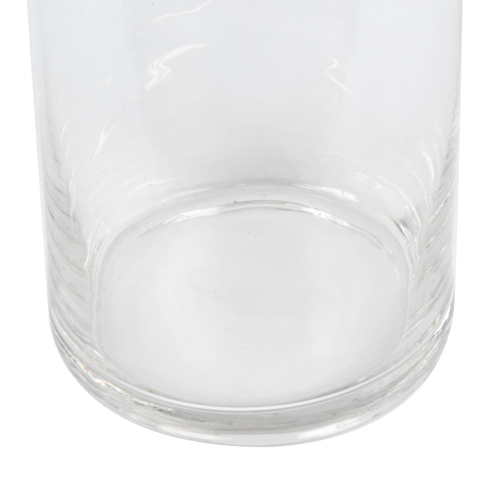Vickerman 12" Clear Cylinder Glass Container