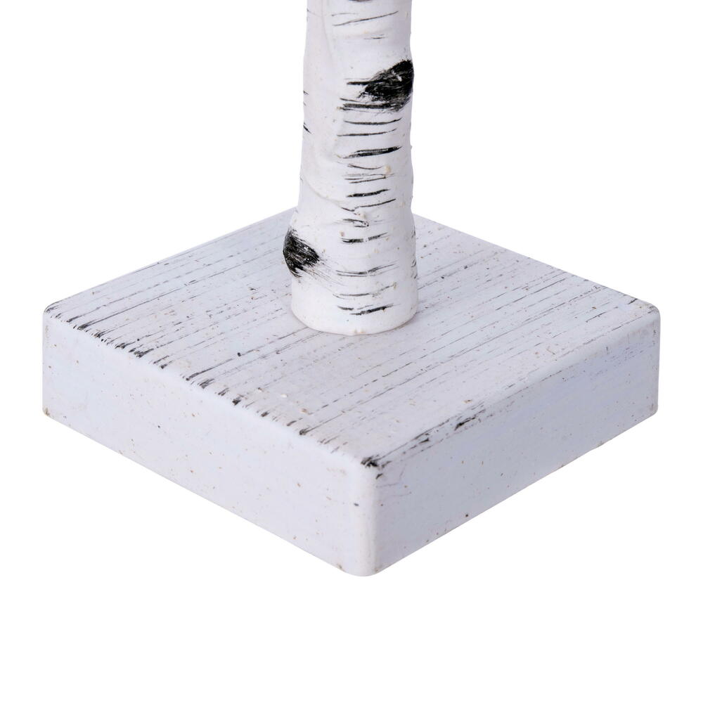 Vickerman 2' White Birch Twig Tree Battery Operated Warm White 3mm Wide Angle LED lights.