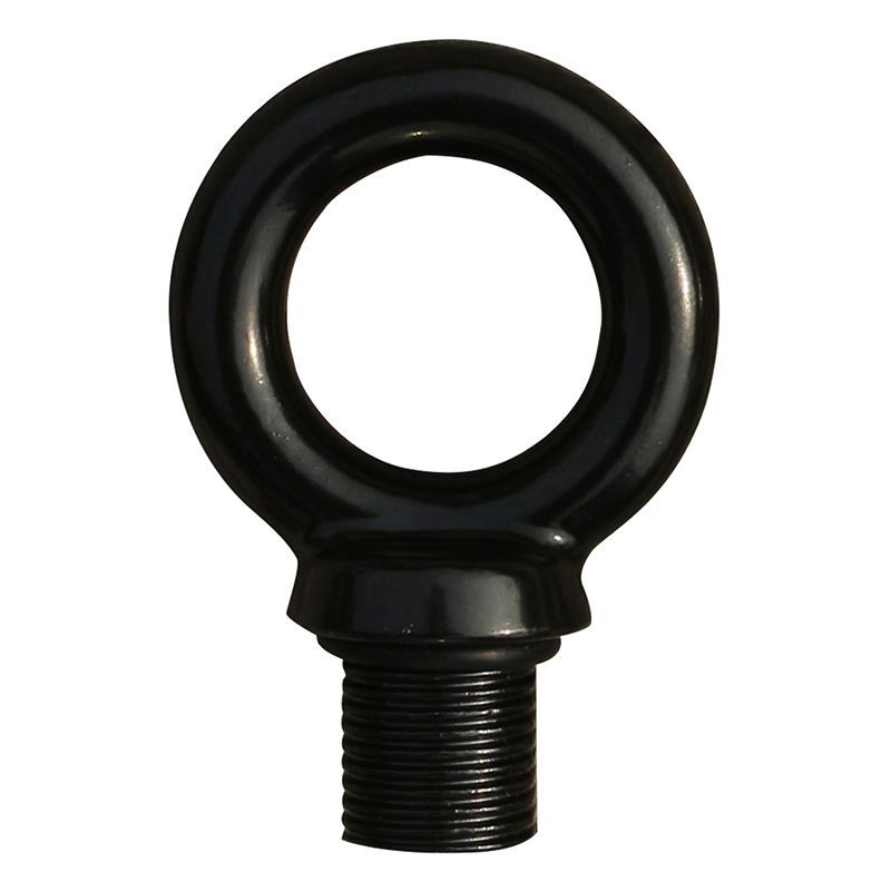 Westgate Highbay Top Ring Adapter, 1/2In, Outdoor Lighting, Black Finish
