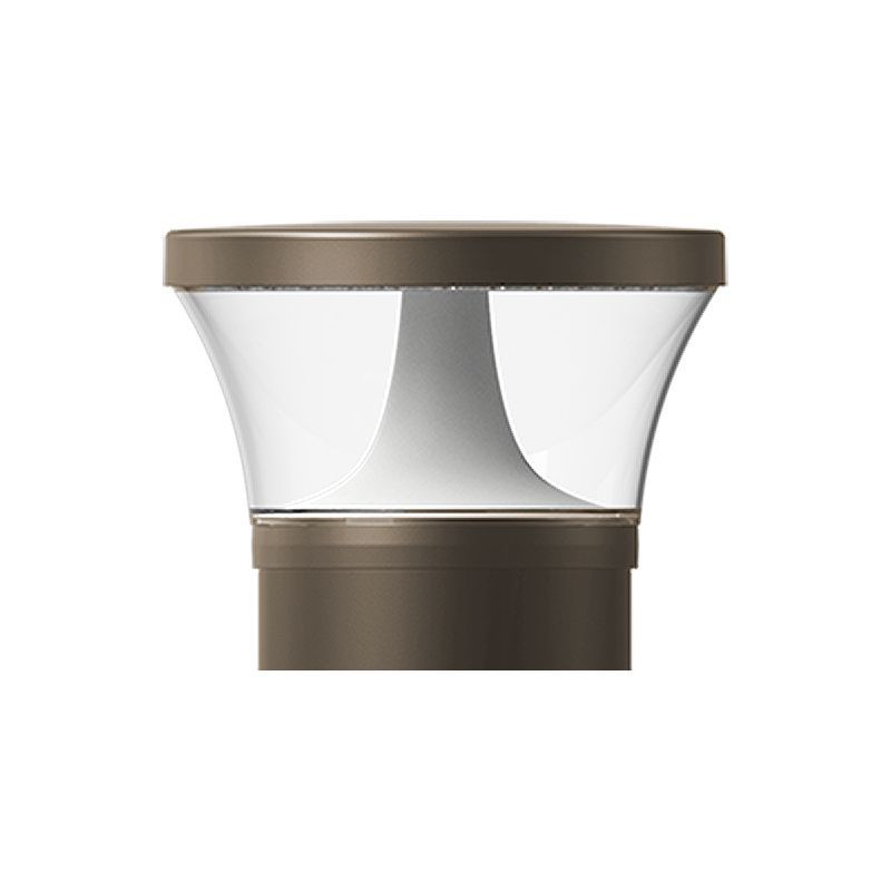 Westgate G5 Bollard Head Model 101 Select 25/18/13/8W 30/40/50K, Br, Outdoor Lighting, 8W/13W/18W/25W, 130 Lumens/W, 30K/40K/50K, Bronze Finish, 0-10V