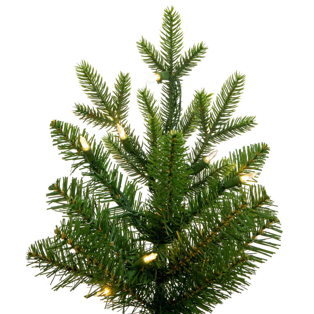 Vickerman 9' x 48" Wistler Spruce Artificial Pre-Lit Christmas Tree, 800 Color Changing Lights