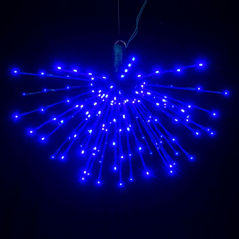 Vickerman 160Lt x 24" Green Starburst Blue 5mm LED Lights.