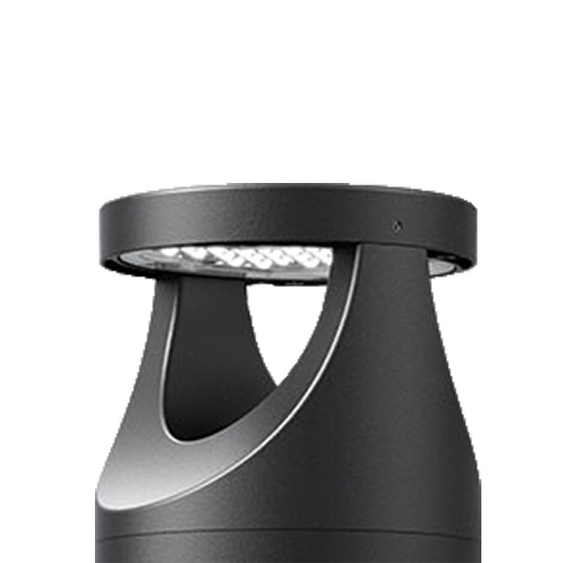 Westgate G4 Bollard Head Model 201 Select22/14/7W 30/40/50K, Bk, Outdoor Lighting, 7W/14W/22W, 110 Lumens/W, 30K/40K/50K, Black Finish