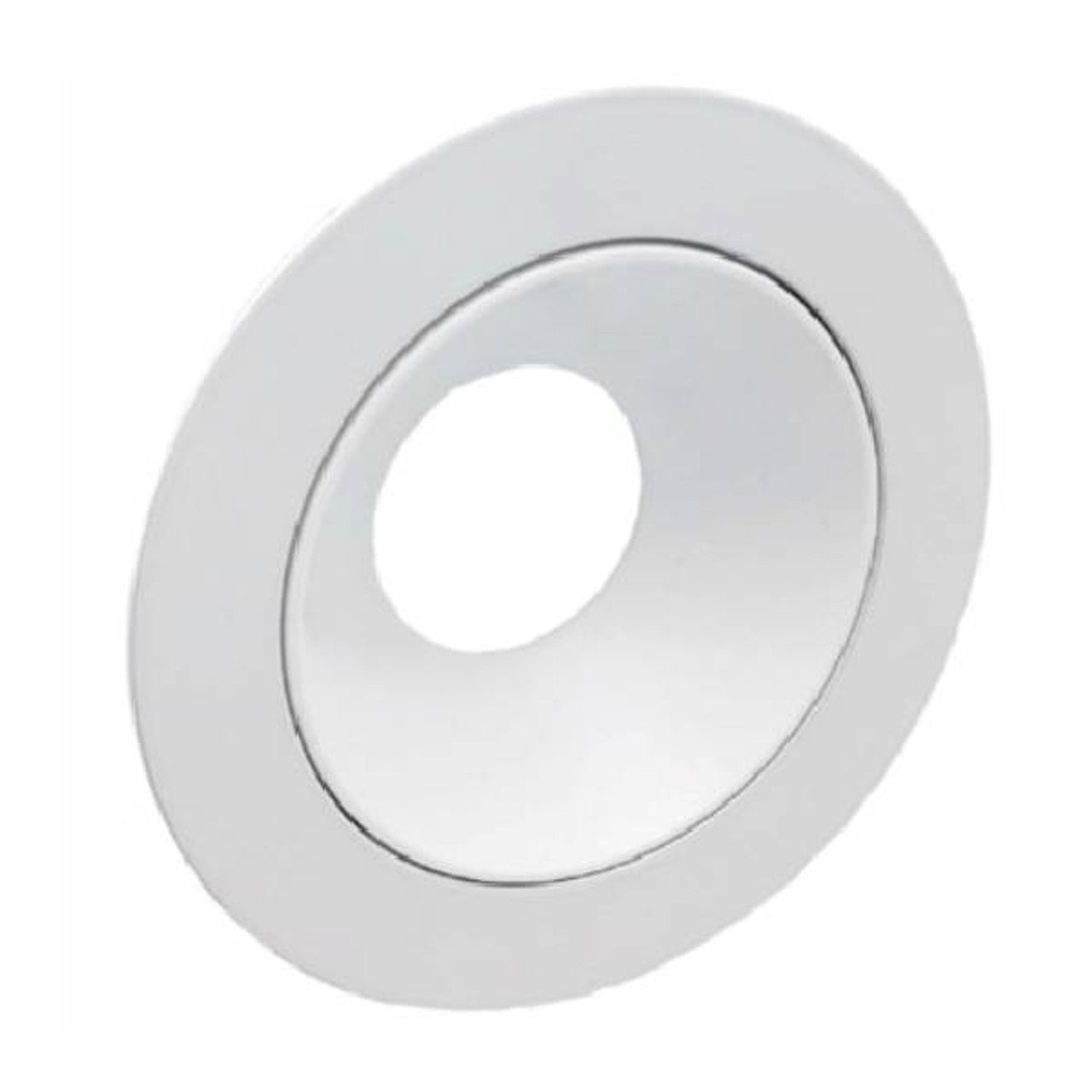 Westgate Lrd Series 4In Adjustable Open Wing Trim - White, Residential Lighting, White Finish