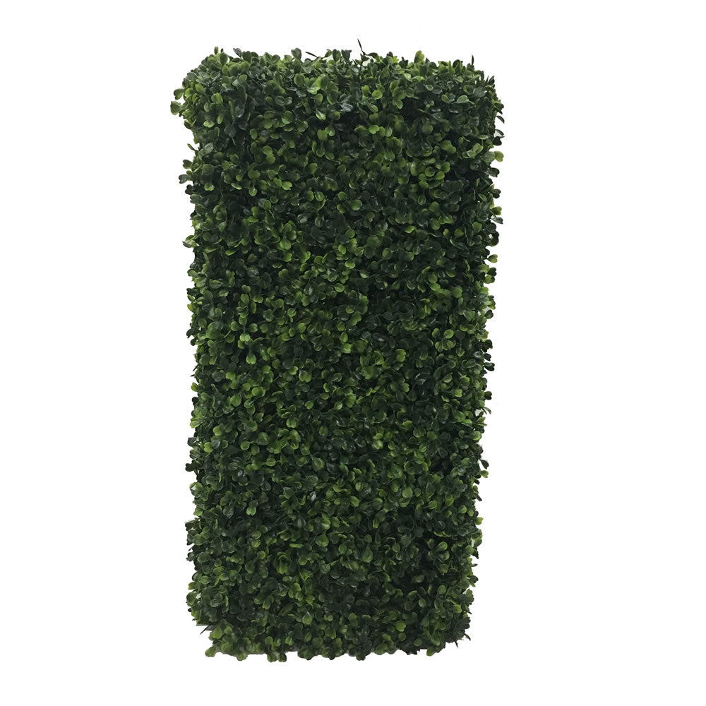Vickerman 24" x 36" Artificial Green Boxwood Hedge.