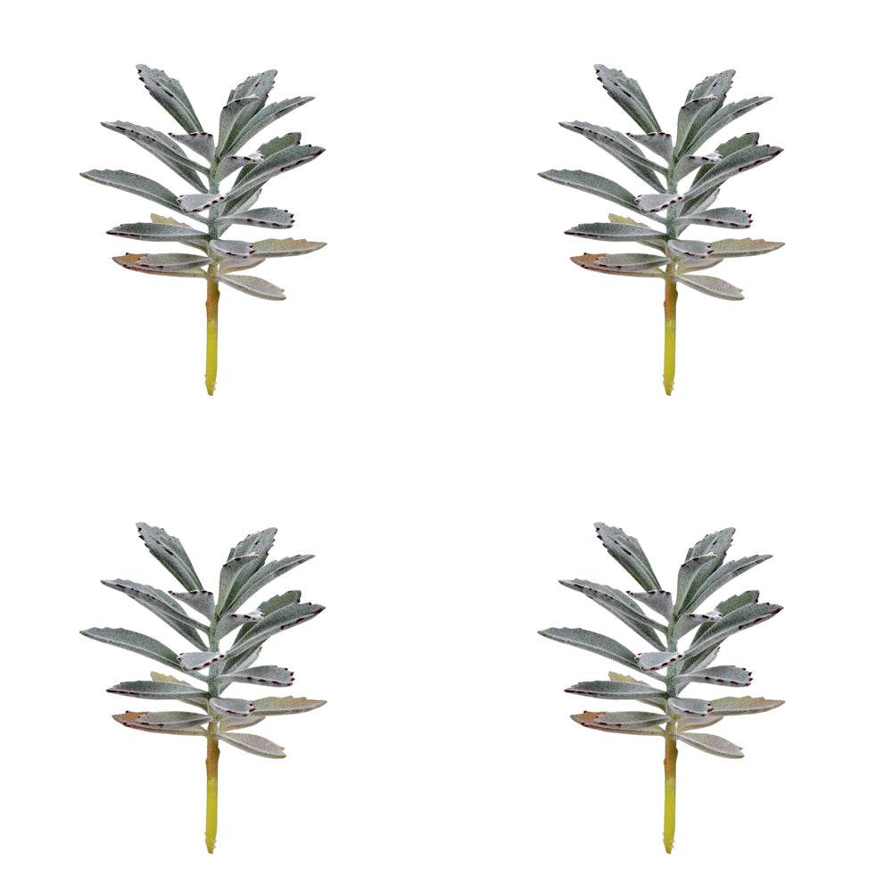Vickerman 8" Artificial Succulent Pick Set of 4