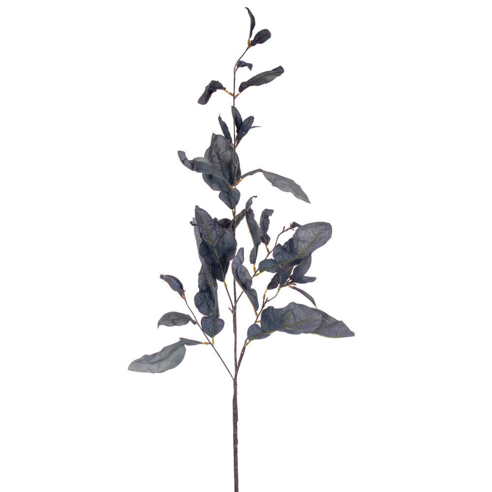 Vickerman 44.5" Blue Artificial Dried Pomelo Leaves Spray 2 per bag.