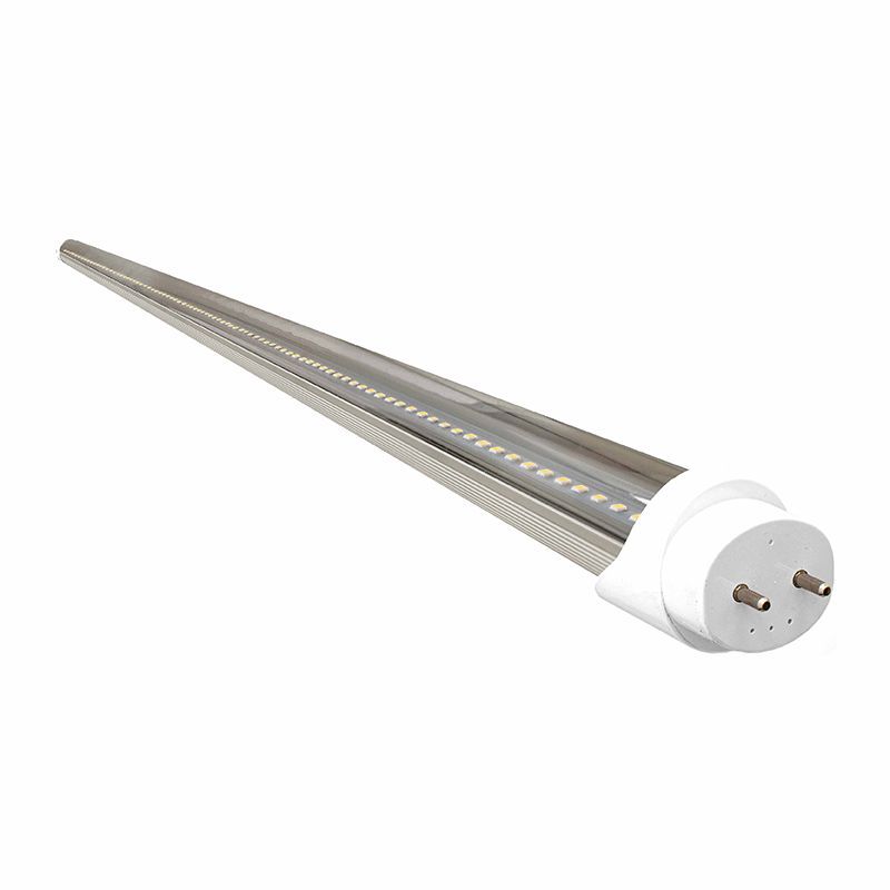 Westgate T8 Aluminum W. Gold, Universal Pro A+B, 4Ft, Clear Fi Lumens, 18W, 130 Lumens/W, 50K, Commercial Indoor Lighting, 18W, 2340 Lumens, 5000K, Clear 0~10V Dimmable