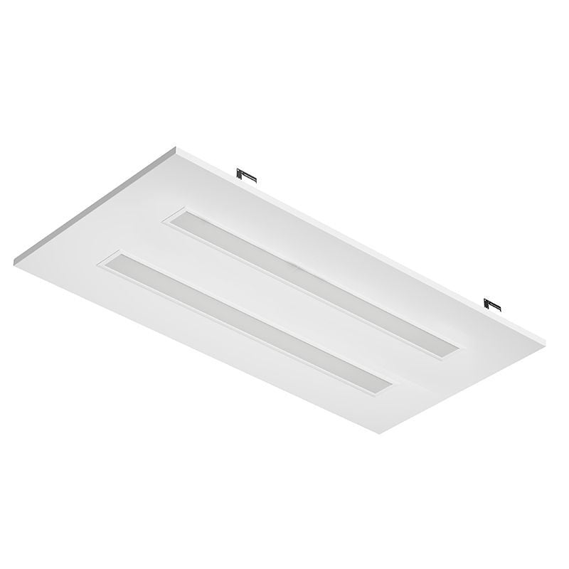 Westgate SCX 2X4 Linear 60W MCT4, Commercial Indoor Lighting, 60W, 110 Lumens/W, 30K/35K/40K/50K, White Finish, 0~10V Dimmable