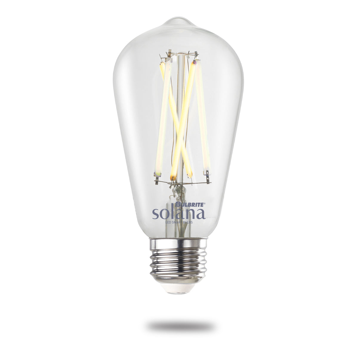 Bulbrite Solana 60 Watt Equivalent ST18 Smart WiFi Connected 90CRI LED Edison Filament Light Bulb