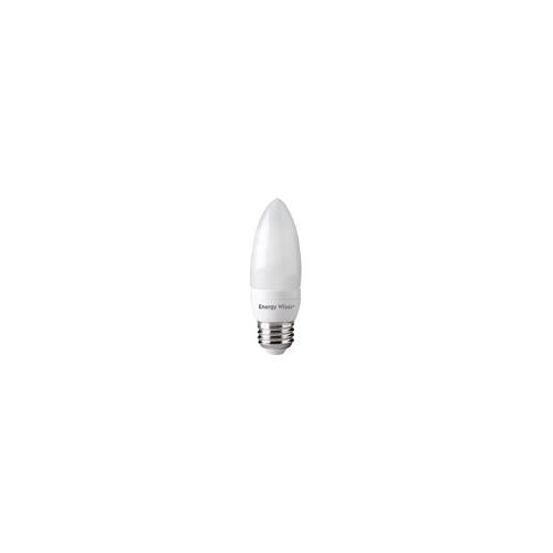 Bulbrite CF7/ETF 7 Watt Compact Fluorescent B10 Chandelier Bulb, Medium Base, Warm White, 40 Watt Equivalent