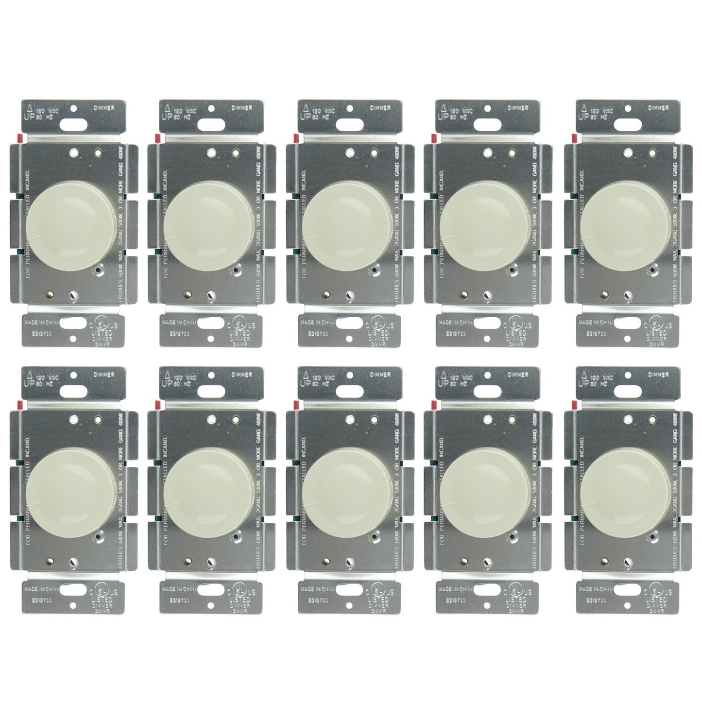 Sunlite 55000 E1000/I Rotary Dimmer Ivory