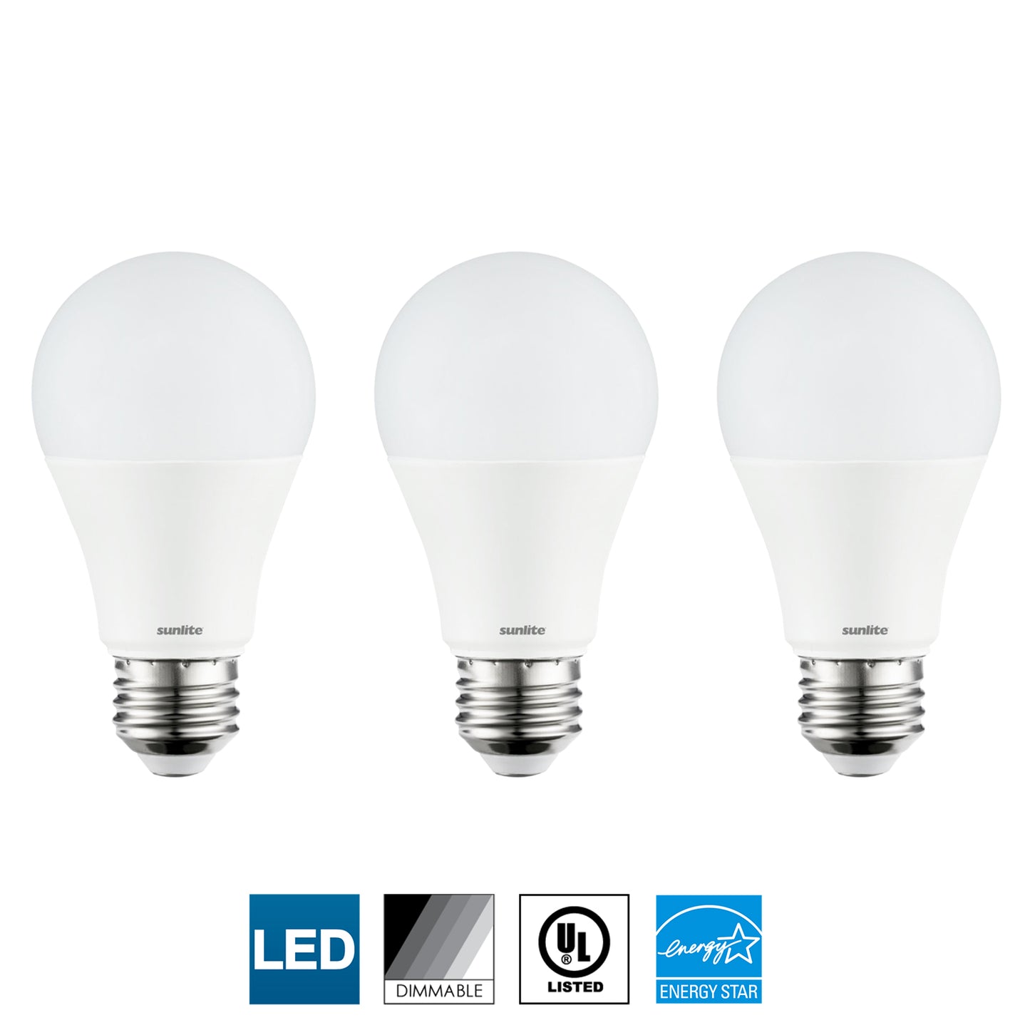 Sunlite LED A21 Light Bulb, Dimmable, 15 Watts (100W Equal), Medium (E26) Base, 3000K Warm White, 1600 Lumen, UL Listed, Energy Star