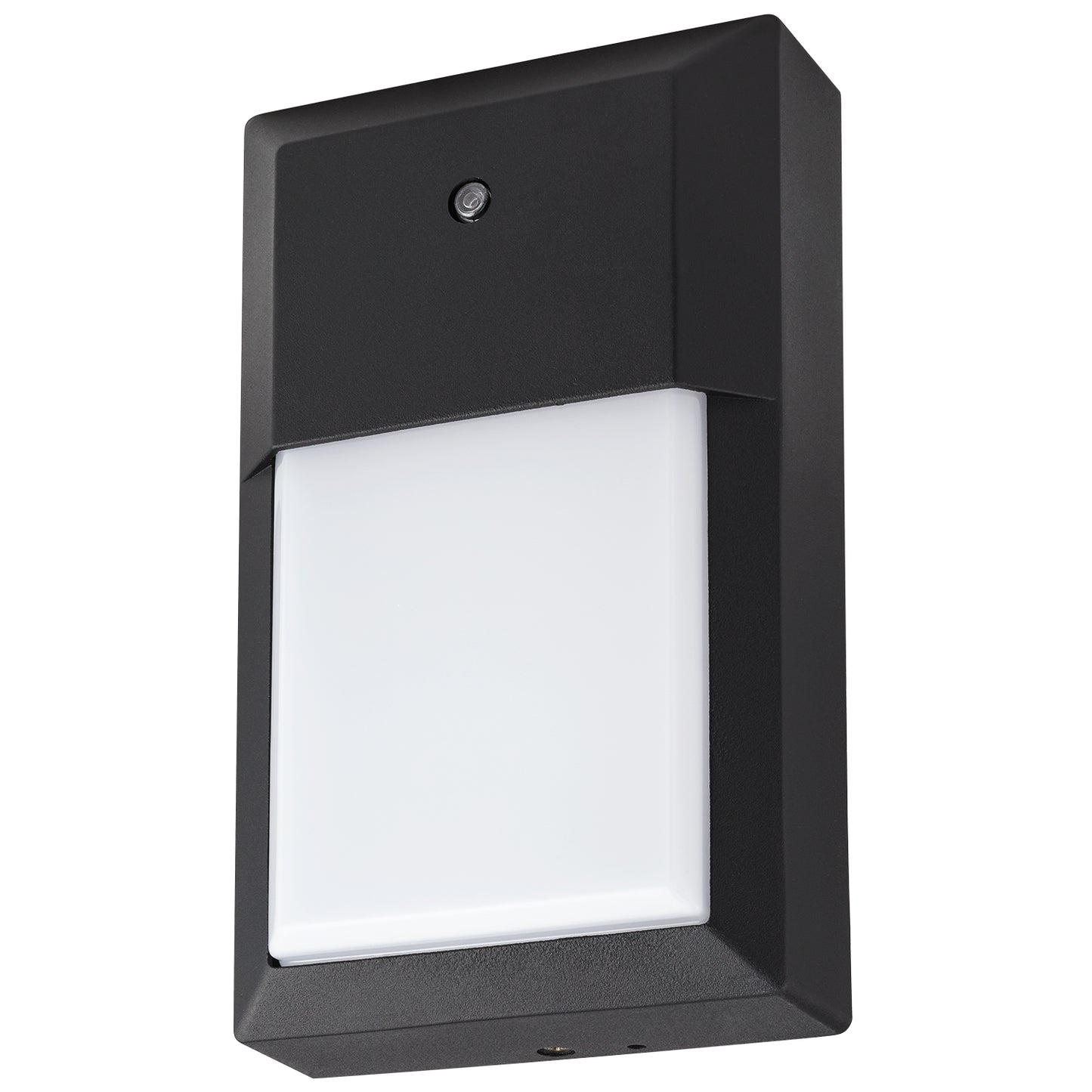 Sunlite 88119 8' LED Outdoor Wall Pack Light, Commercial & Residential Dusk to Dawn Photocell Wall Sconce, Adjustable 3 CCT 3000K-5000K, 12W, 850 Lumens, IP65, Exterior for Yards, Driveways & Porches