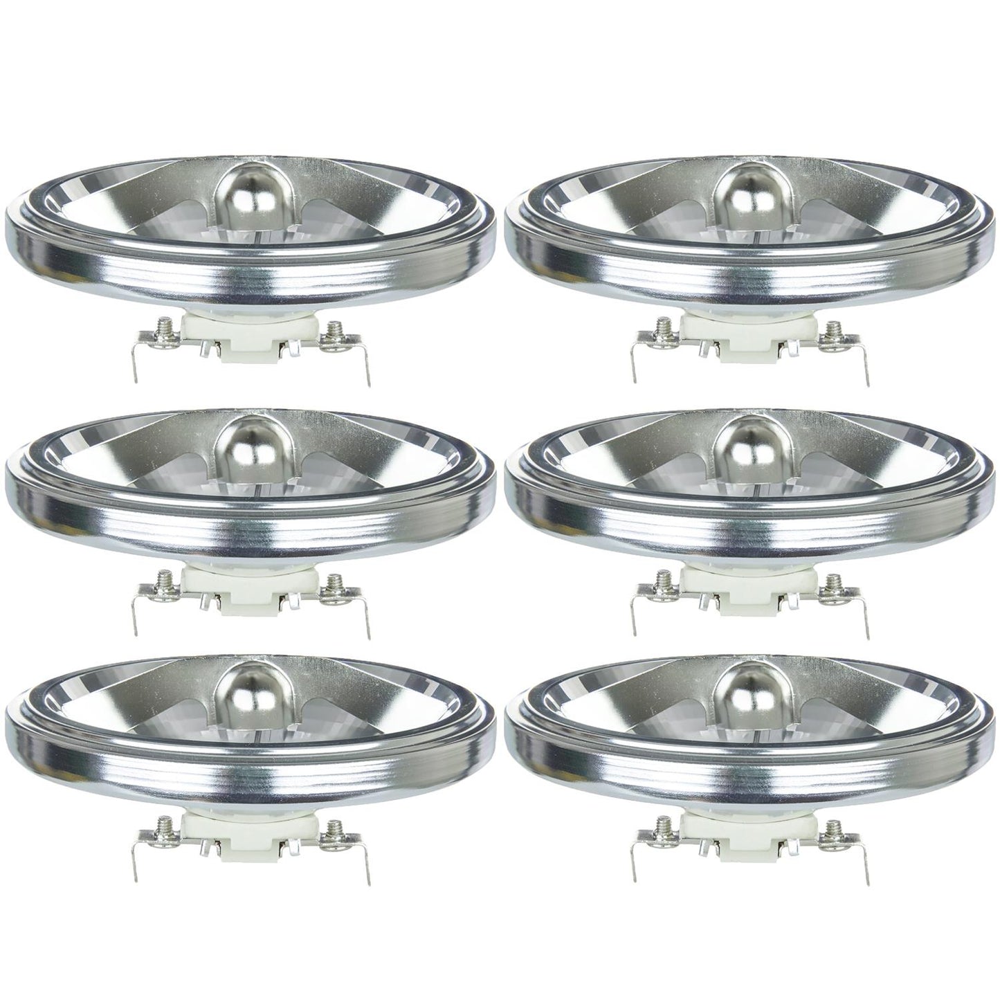 Sunlite 75 Watt, 8° Spot, AR111 Aluminum Reflector, G53 Base, Halogen