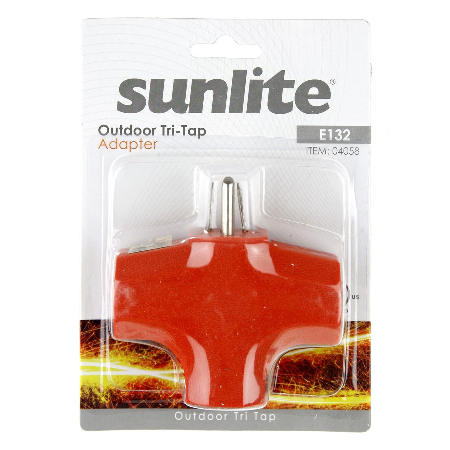 Sunlite 04058 E132 Outdoor Tri Tap - 12 Pack