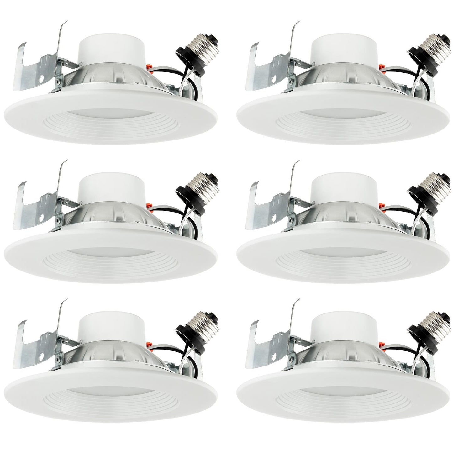 Sunlite LED 5/6" Round 18 Watt Retrofit Downlight, Medium (E26) Base, 3000K Warm White