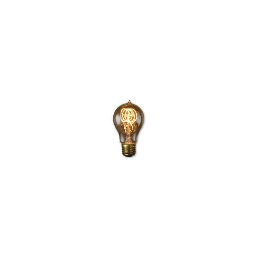 Bulbrite NOS60-VICTOR 60 Watt Incandescent Nostalgic Victor Loop A19, Medium Base, Antique Finish