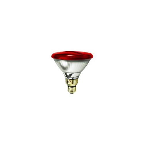Bulbrite H90PAR38R 90 Watt Dimmable Colored Light Halogen PAR38, Medium Base, Red