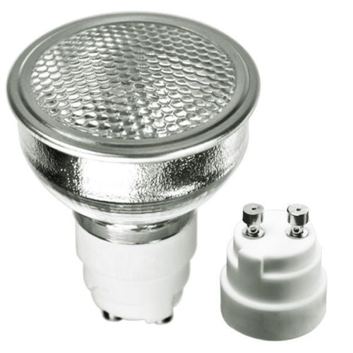GE 97638 - 20 Watt - MR16 Flood - Pulse Start - Metal Halide Protected Arc Tube - 3000K - ANSI C156/C175/O - GX10 Base - Universal Burn - CMH20MR16/830WFL