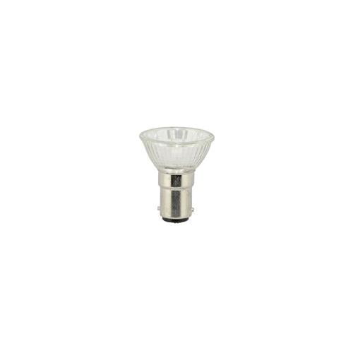 Bulbrite FST 20 Watt Dimmable Halogen MR11 Bulb, Double Contact Bayonet Base, Clear