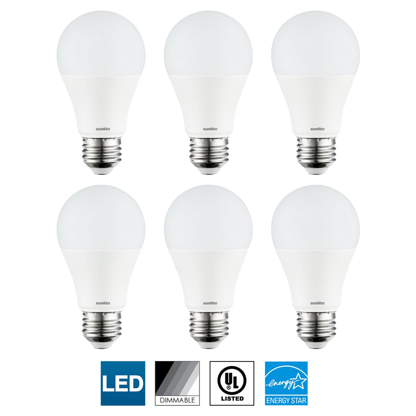 Sunlite LED A21 Light Bulb, Dimmable, 15 Watts (100W Equal), Medium (E26) Base, 4000K Cool White, 1600 Lumen, UL Listed, Energy Star