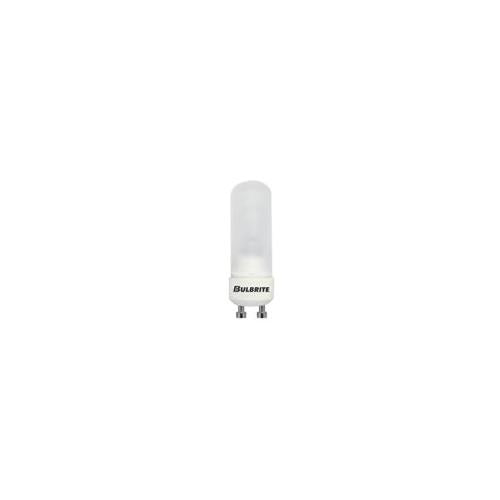 Bulbrite Q50CL/GU10-10PK 50 Watt Dimmable Halogen DJD Tube, Twist and Lock GU10 Base, Frost, 10-Pack