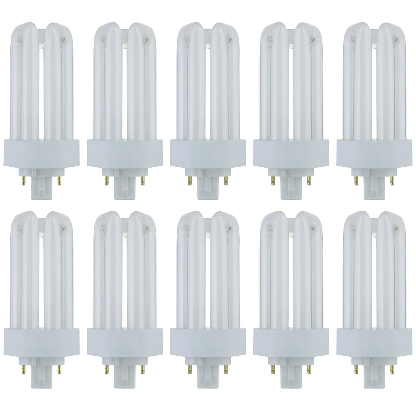 Sunlite 18 Watt PLT 4-Pin Triple Tube, GX24Q-2 Base, Warm White