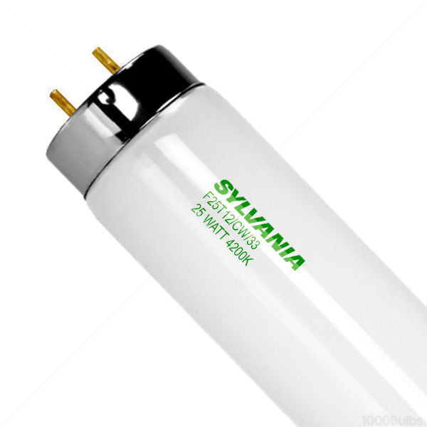 SYLVANIA 22529 F25T12/CW/33 - Bi Pin T12 25 Watt - Appliance Bulb - 4200 Kelvin - 33 in. - 1850 Lumens